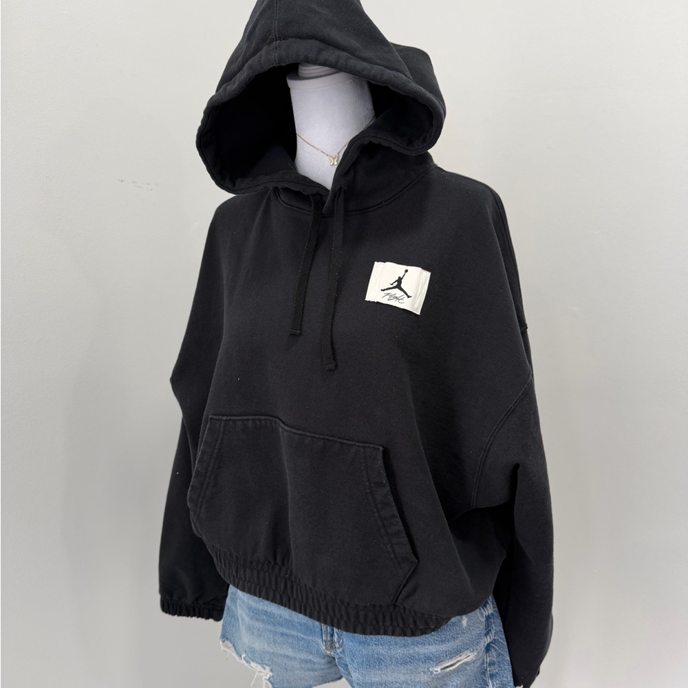 Jordan black women’s hoodie Size M